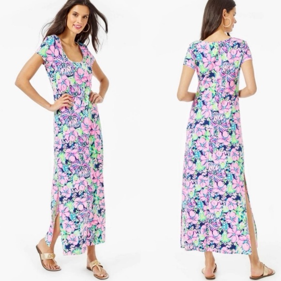 Lilly Pulitzer Wynne Maxi Dress Small - Picture 3 of 16